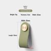 Nordic Soft Leather Anti-Collision Handle for Children's Room - Brass Door, Wardrobe, and Drawer