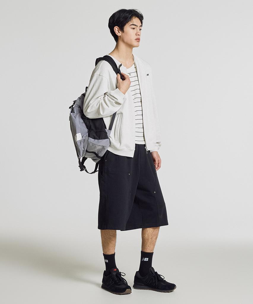New Balance Nbgcgs1203 / Металлический легкий рюкзак (Серебряный)