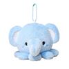 [Asng] Octopus Blue Mascot Plush Keychain, Easy To Attach and Remove, Soft and Fluffy, Soothing Keychain for Commuting, School or Commute, Bag Charm,