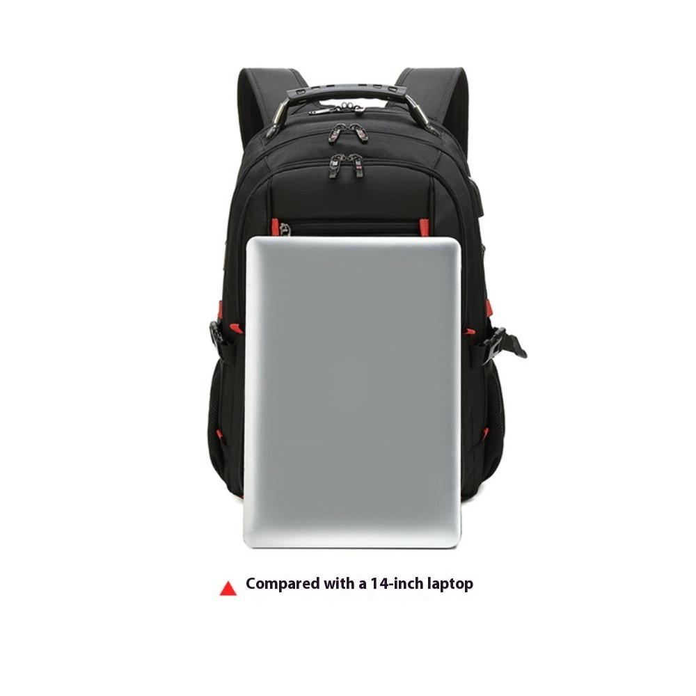 Multifunctional Business Backpack Waterproof Large Capacity Double Backpack Men's Leisure Travel Backpack Premium Sense