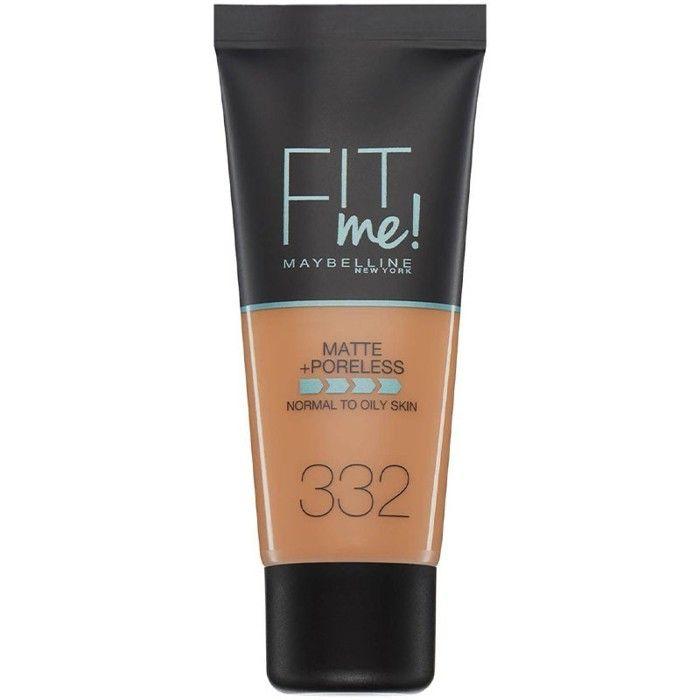 Maybelline Fit Me Fond de Teint 332 Caramel Brun 30ml