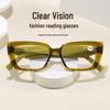 Новые очки для чтения с квадратной оправой «кошачий глаз» для людей среднего и пожилого возраста - Модный дизайн высокой четкости