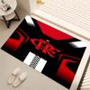 1pc Clube de Regatas do Flamengo Print Area Rug - Soft, Washable Non-Slip Indoor Mat, Living Room, Home Office Decorative Rug,Office Decorative