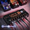 Caline DC 9V Guitar Pedal Power Supply True Изолированный блок питания для педальной платы 8 полностью изолированных выходов Noiseless CP-205 (300мА/500мА)