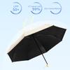 Yousheng Travel Umbrella UPF 50+ Umbrella with 8 Reinforced Ribs for UV Sun And Rain Folding Pocket Mini Umbrella with Case for Purse Backpack