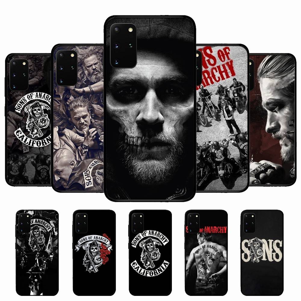 Чехол для телефона с изображением сериала «Сыны анархии» Crime For Samsung S 24 Fe 25 Ultra Plus 20 Lite 21 30 22 23 24 22 Ultra 5G Fundas
