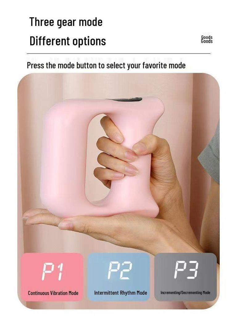 Профессиональный бесшумный вибрационный массажер: Мини фасциальное кольцо для йоги для сжигания жира