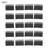 30Pcs Rubber Foot Cover Rectangle Thickened NonSlip for 2040 Industrial Aluminum Profiles