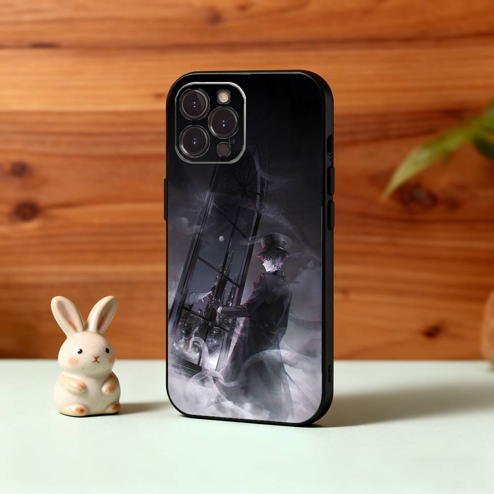 Чехол для телефона с фан-артом «Владыка Тайн» для iPhone17 16 15 14 13 12 11 Pro Max Plus, 5G, мягкий черный чехол
