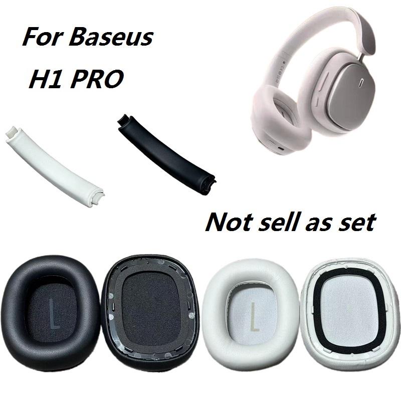 Ear muffs For Baseus H1 PRO wireless headphones replacement H1PRO ear pads ear pillow ear cushion headband cushion