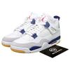 SB X Air 4 Mid Retro 'Navy' Jordan AJ4 Мужские DR5415-100 В наличии