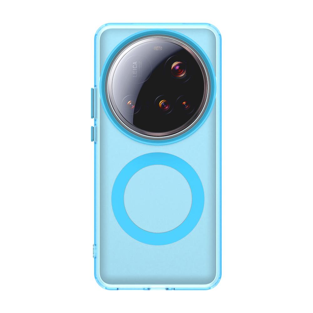 Чехол для Xiaomi 15 Ultra 5G Магнитная беспроводная зарядка Чехол для Magsafe для Mi 15 Ultra Конфетный противоударный бампер