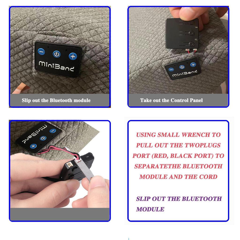 3D Объемная Bluetooth Музыкальная Подушка для Сна из Пеноматериала