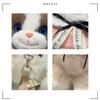 Soft Plush Kitten Shoulder Bag Cute Cartoon Plush Cat Backpack Simulated Cat Backpack  School Bags