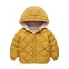 Autumn Winter Kids Girls Boys Jackets Coat Children Down Padded Baby Jacket Plus Velvet Warm Cotton Jacket Boy Clothes