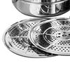 Thickened Stainless Steel Steam Pot Multi Layer Multipurpose Large Stock Cooking Pot for Induction