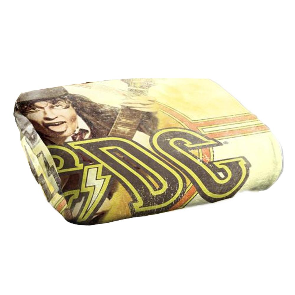 AC/DC High Voltage Silky Tie Dye Supersoft Blanket