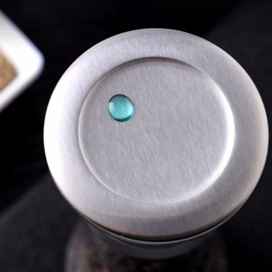 1/2 шт. Перечница Видимая Прозрачная Стеклянная Керамический Стержень Ручная Мельница