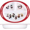 Children's Melamine Lunch Plate, Demon Slayer: Kimetsu No Yaiba Mission Pilgrimage, 750ml, M370-A