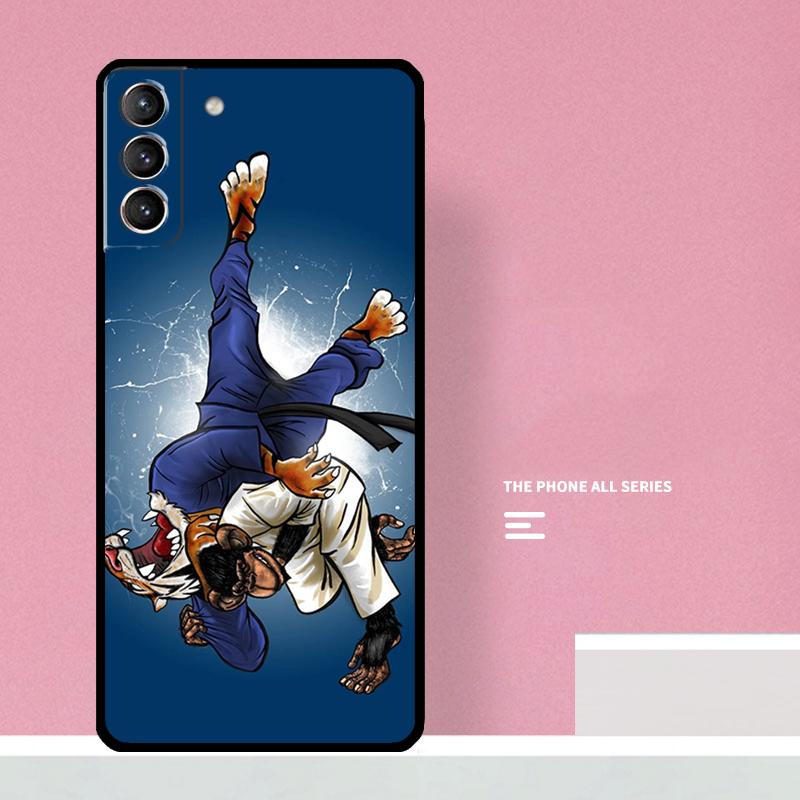Judo Phone Case For Samsung Galaxy S26 S25 S24 S20 S21 S22 S23 Ultra S10 Plus S25 FE Cover Coque