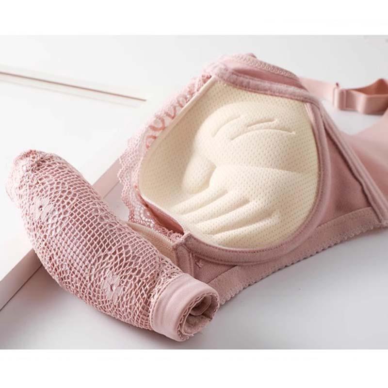 Женский собранный бюстгальтер без стального кольца, сексуальный регулируемый бюстгальтер, плотная непустая чашка, нижнее белье, препятствующее провисанию