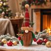 Рождественская кукла-гном без лица, фигурка, праздничное украшение для создания сцены и домашнего декора