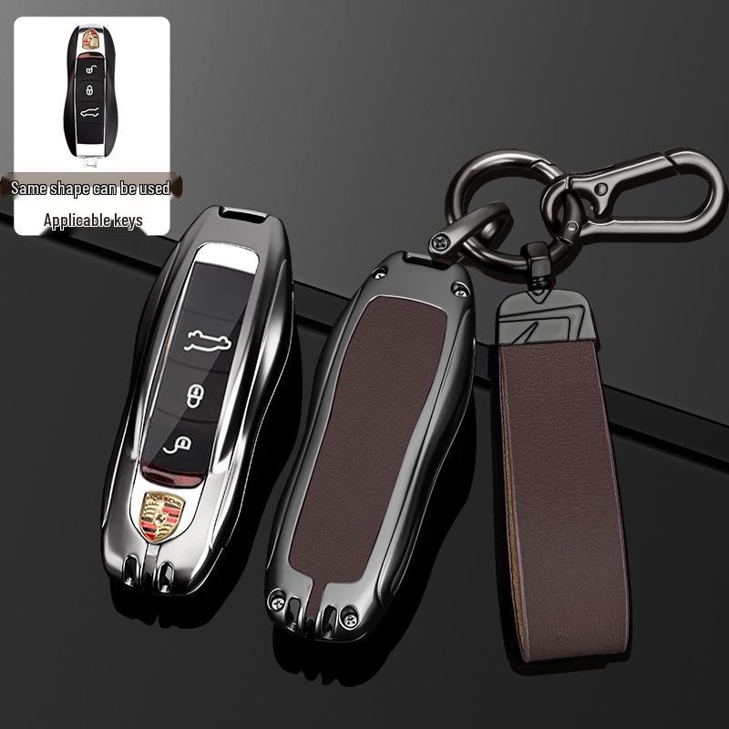 Limited Edition Porsche Cayenne Macan 718 Panamera Metal Key Shell Case