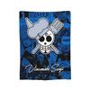 Sanji Vinsmoke Luffy Anime Flannel Blanket  Awesome Throw Blankets for  Sofa Bedding Lounge 150*125cm Rug Piece,