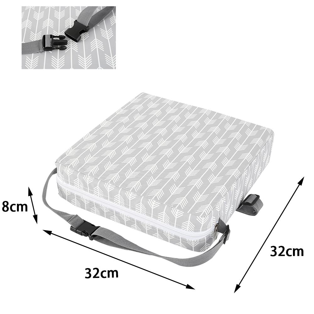 Подушка для стульчика для кормления, портативный регулируемый бустер для стульчика для малышей, детей, младенцев, моющийся коврик для сиденья стула