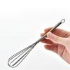 Мини-венчик для яиц из нержавеющей стали 430 с ручной ручкой, кухонная утварь для взбивания крема