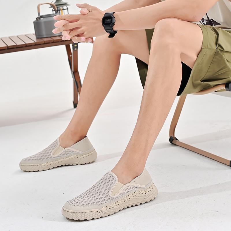 Мужская повседневная обувь Slip on Breathable Mesh Shoes
