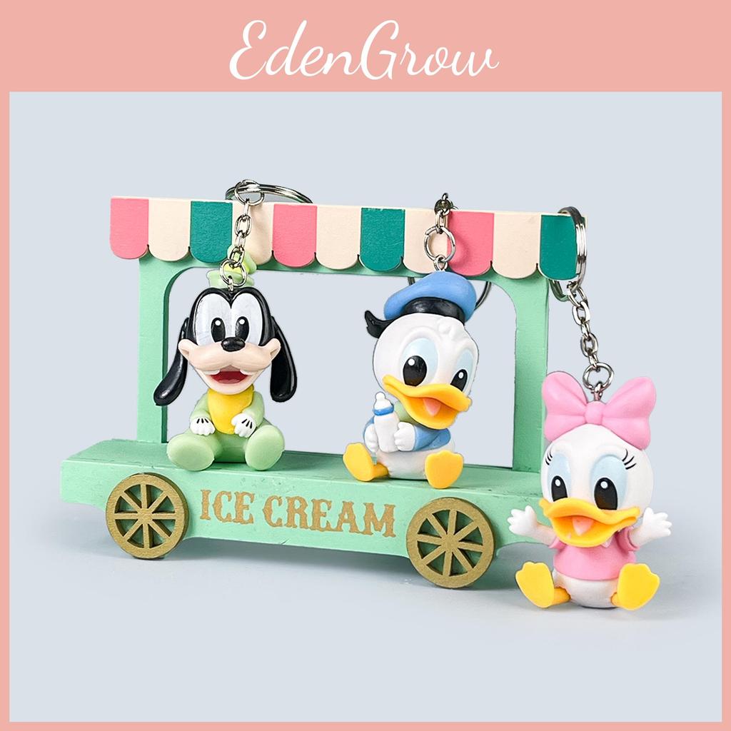 Mickey Mouse Pvc Keychain Collectible With Cartoon Characters For Fans And Kids