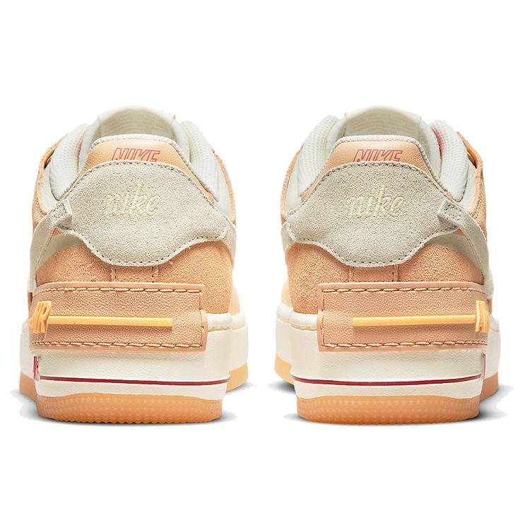 Nike Женские кроссовки Air Force 1 Shadow Sisterhood белый кашемир оранжевый-мел DM8157-700