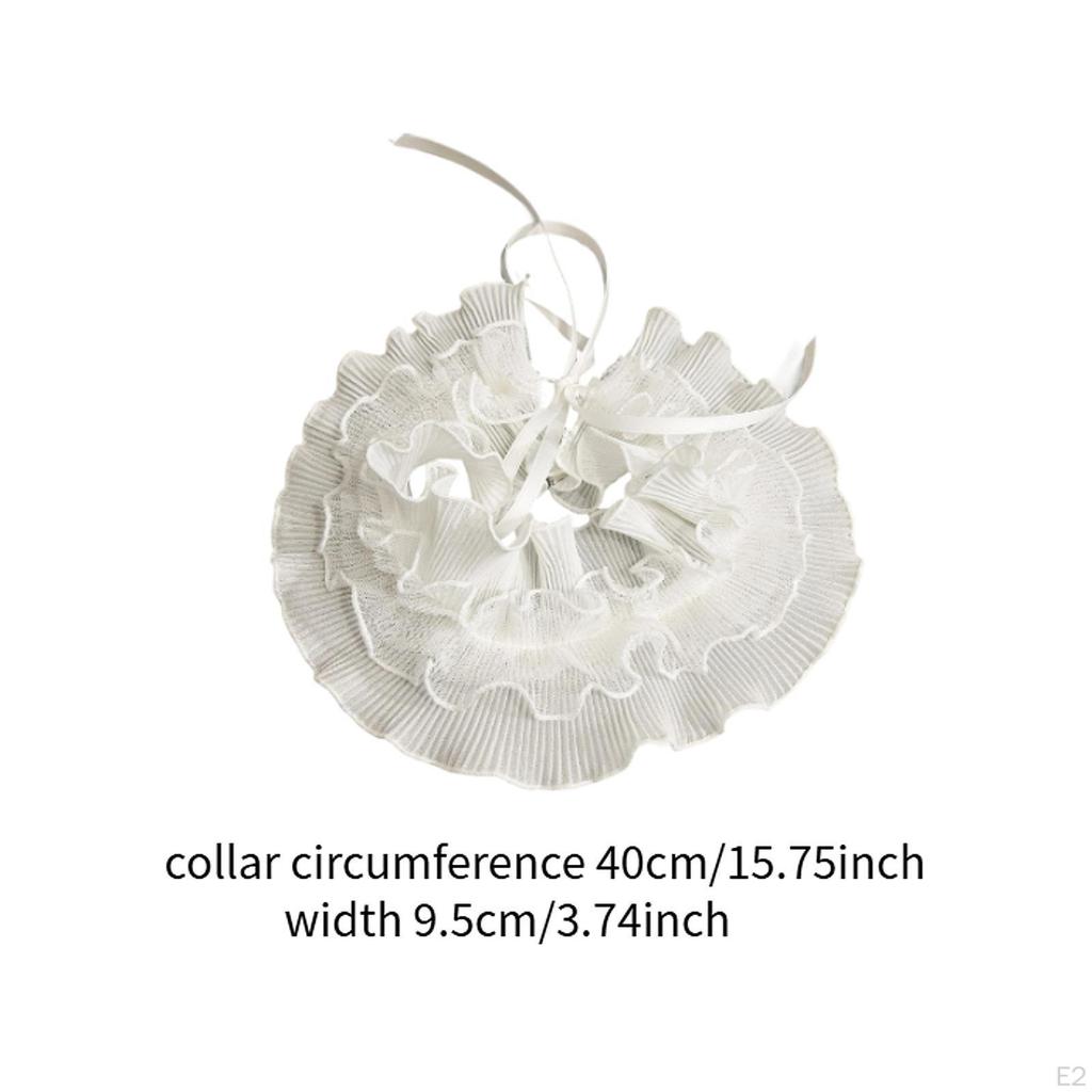 Women False Collars Sweater Cosplay Costumes Accessories for Dates Parties Lady