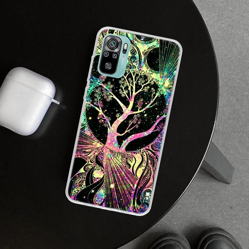 Mandala Sunflower Mandala Phone Case Cover for Xiaomi Redmi Note 15 14 13 12 11 Pro Plus 14S 12S 11S 11T 11E 10S 10 Customized F
