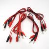 4MM Banana Plug Alligator Clips Electrical DIY Test Lead Crocodile Test Hook Cable Connector Dual Tester Probe Multimeter
