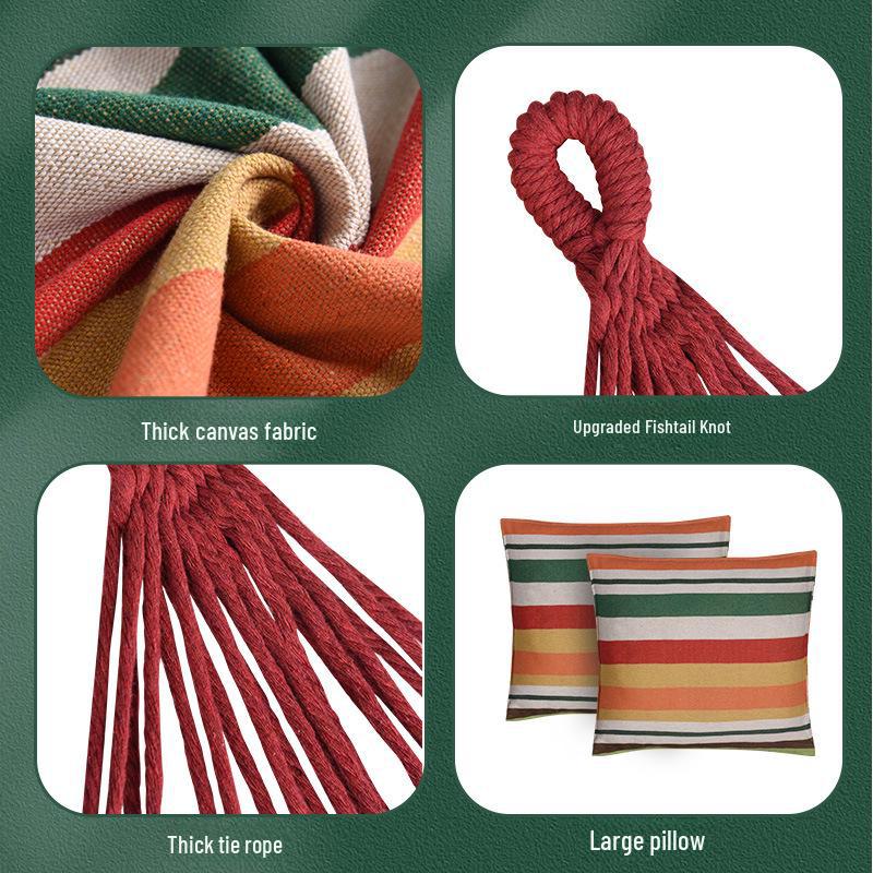 Versatile Hanging Chair for Dorms, Hammocks, and Courtyards - Indoor/Outdoor Swing