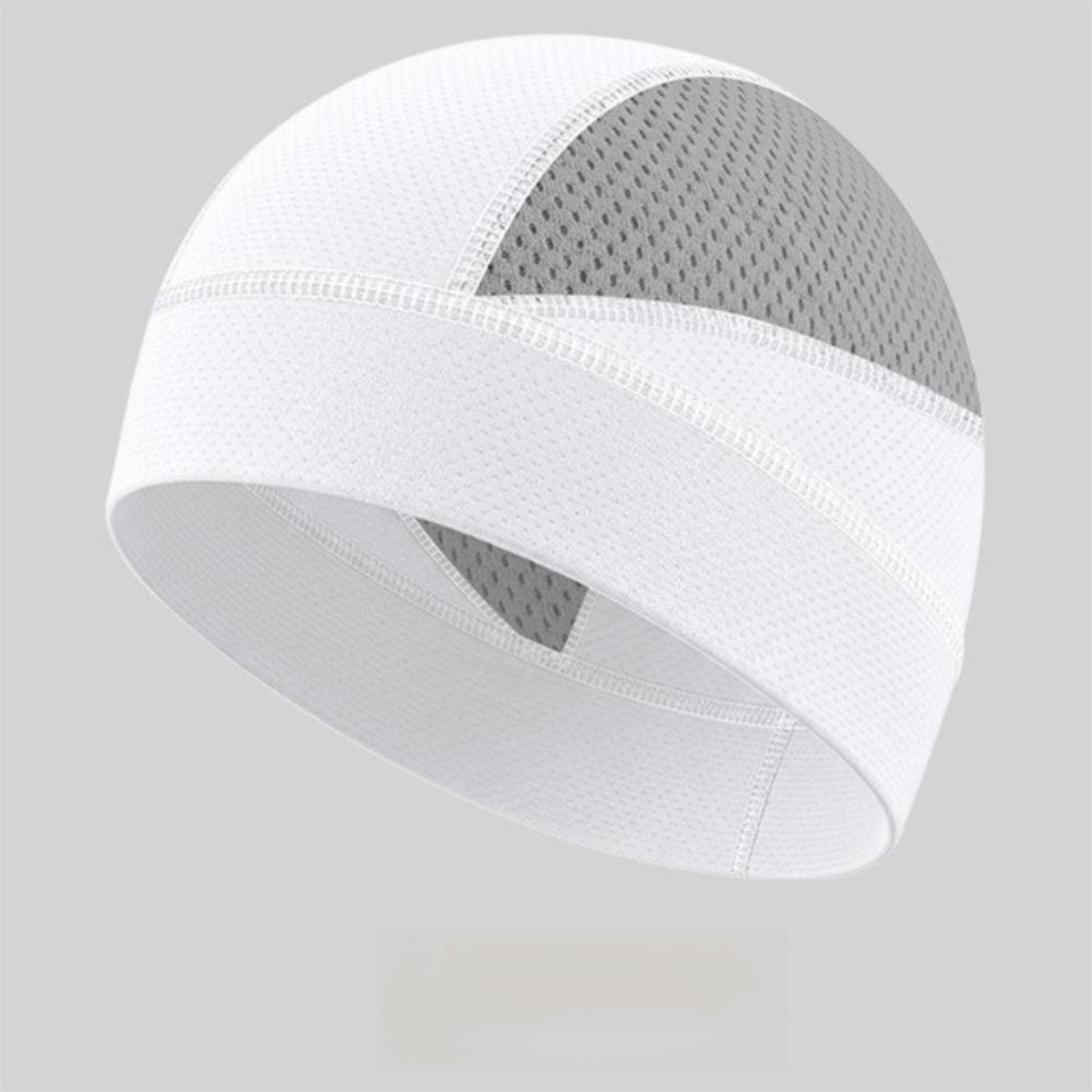 Quick Dry Bicycle Cap Anti-UV Running Cap Elastic Helmet Liner Hat  Motorcycle Riding