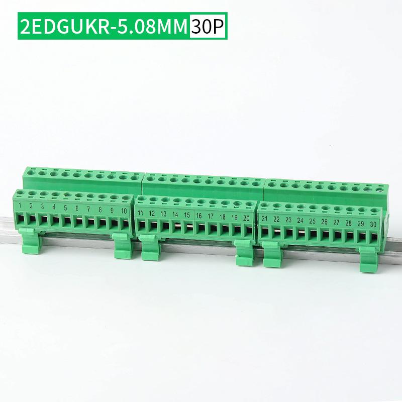 2EDG-UKR-5.08MM Втычной клеммный блок-коннектор на DIN-рейку
