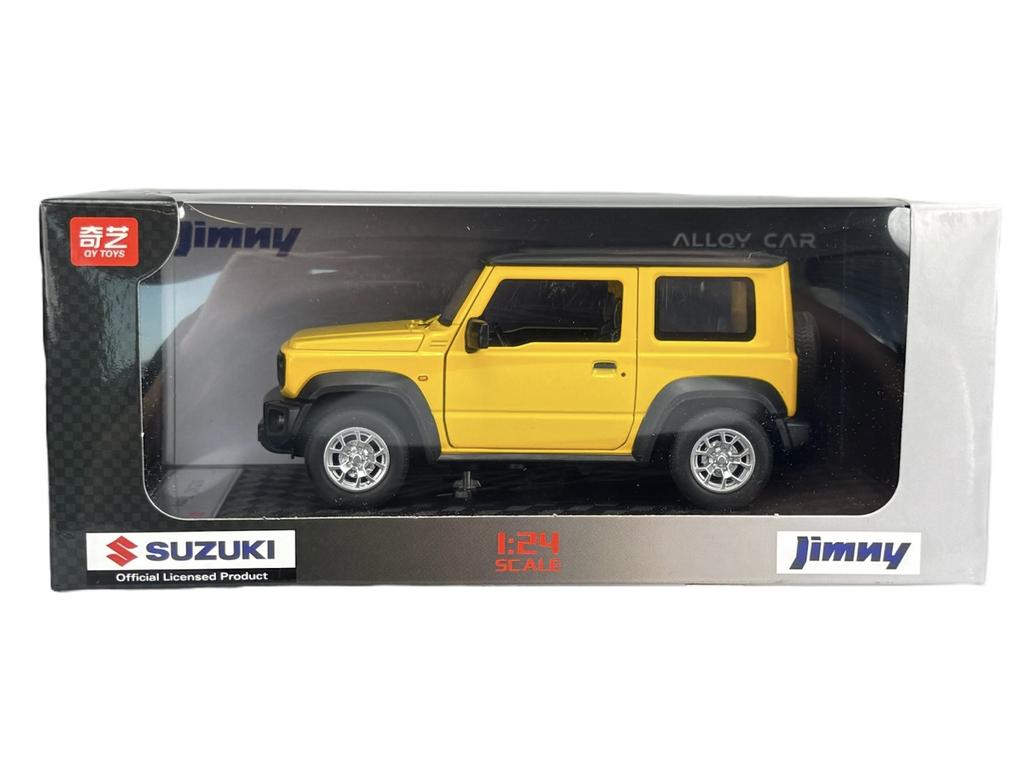 ALLOY CAR SUZUKI JIMNY YELLOW 1:24 Q3008A