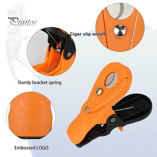 Держатель для дыма для гольфа, тележка для гольфа, зажим для подставки для дыма, пластиковая сумка для гольфа, зажим для тележки, дымовой маячок, аксессуары для гольфа для мужчин, гольфисты