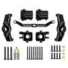 7в1 Для 1/18 Для TRX4M RC Автомобиль Модернизации Латунная Рулевая Тяга Крышки Кастора Автомобиля Крышка Дифференциала Детали L1G3