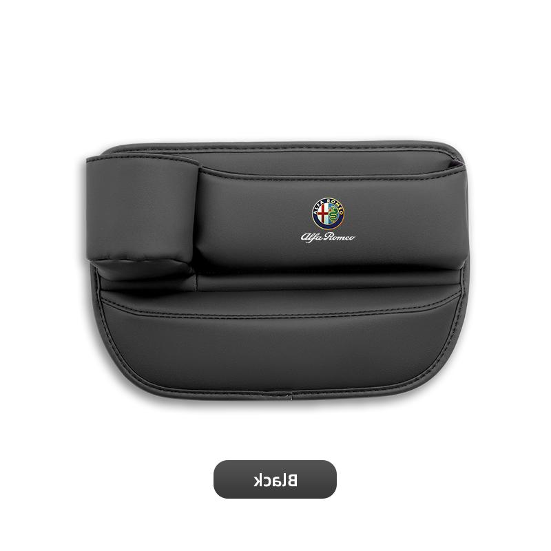 Car Seat Crack Filling Storage Box Auto Water Cup Phone Holder For Alfa Romeo 156 159 147 4C 8C 166 Giulia Giulietta MitoGF8