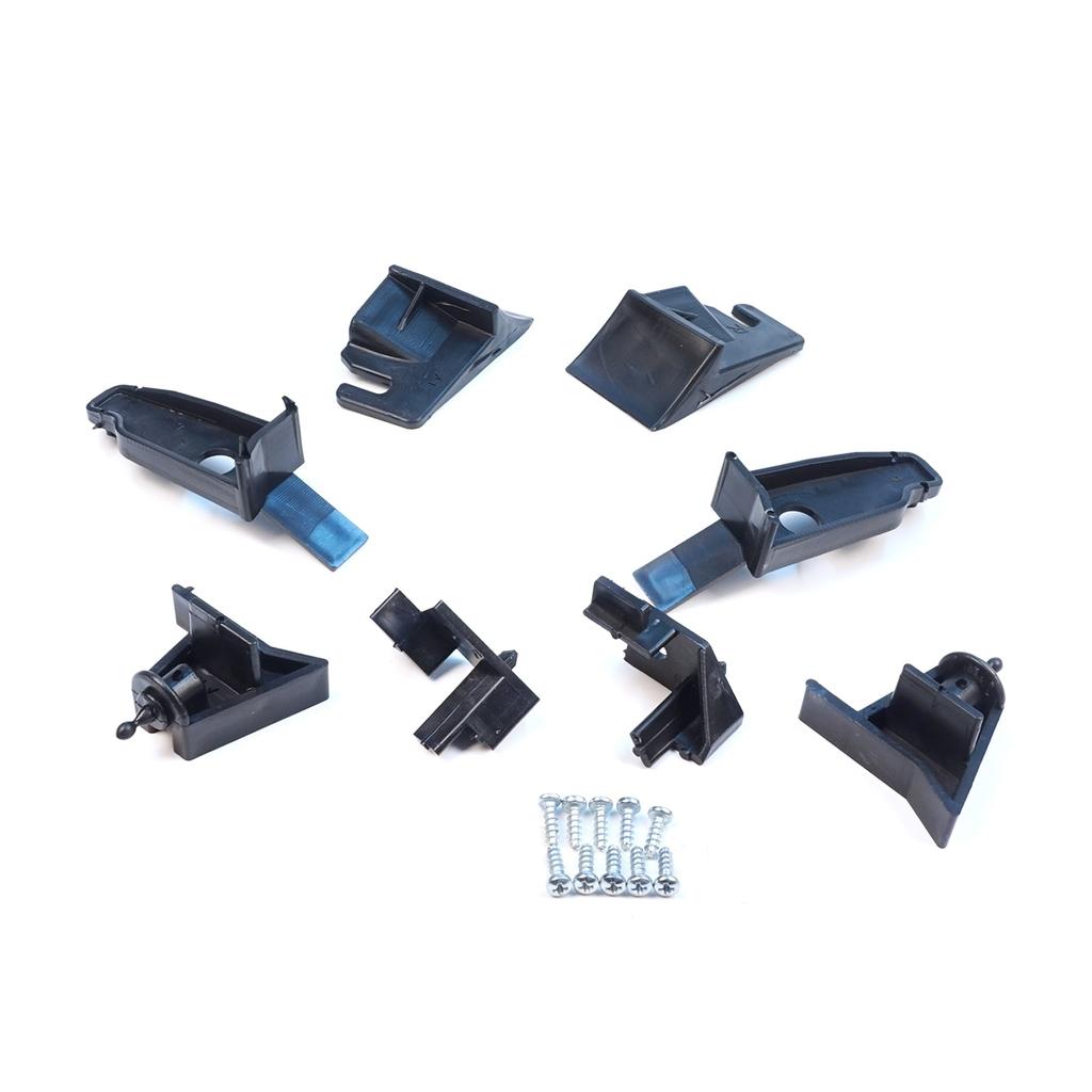 EHL544+EHL545 Headlight Holder Mount Repair Bracket Tab Set Left Right Side for Ford Transit Tourneo Courier MK1 2013-2022 ET7613W030 ET7613W029