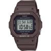 Casio Women Radio Solar Watch Brown Bgd 5650 5jf