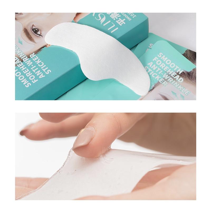 10Pcs/Box Forehead Line Removal Anti-wrinkle Stickers Frown Lines Treatment Anti-aging Lifting Mask Moisturizng Patch Skin Care Facial Pad