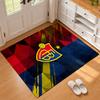 FC Basel Carpet Door Mat for Living Room or Bedroom Protective Mat Under Chair Office Decoration Christmas Gift Birthday Present