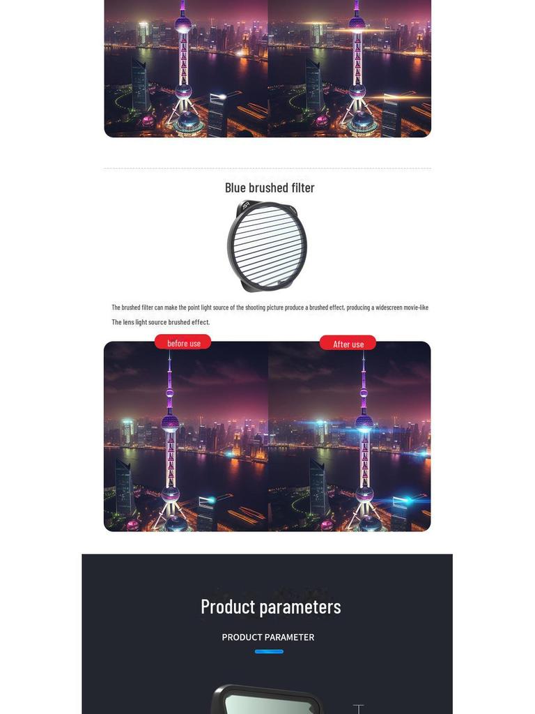 Набор фильтров для дронов DJI AIR3 ND/CPL Starlight и Anti-Light Pollution