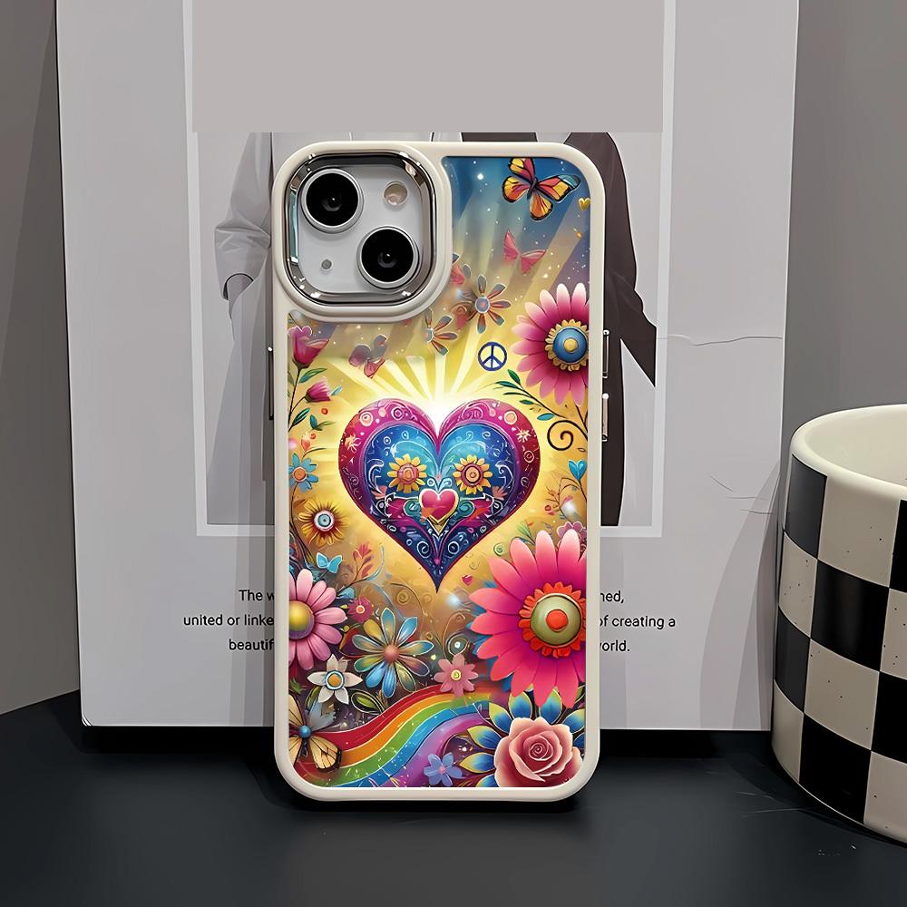 Luminous Love Case for IPhone 16 15 14 13 12 11 Pro Max X XS Max XR 7 8 Plus Case Cover Funda