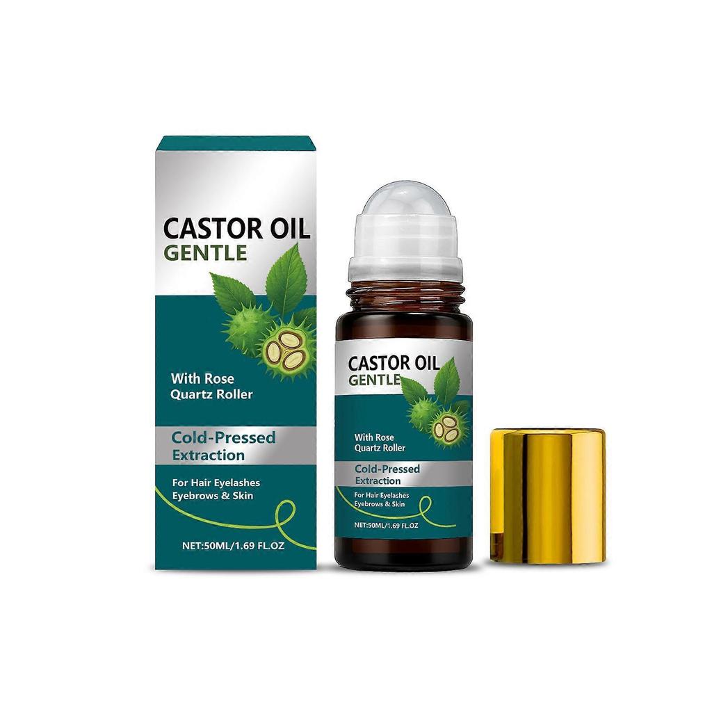 AMZ Castor Oil Nourishing Ball Essential Oil Moisturizes The Body, Protects Muscles, And Is A Hair Care Essential Oil. It Can Be Used On Multiple Part